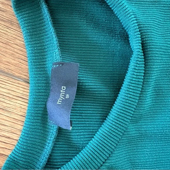 MYNTA Petite Emerald T-Shirt Maxi Dress - Picture 6 of 7